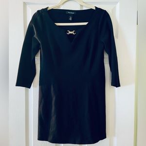 Black Tunic or Mini Minimalist Dress Small